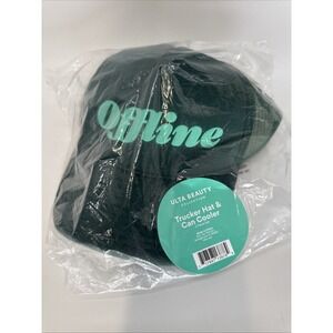 ULTA BEAUTY Offline Green/Teal Trucker Hat & Koozie 2025‎ NEW in bag Unisex